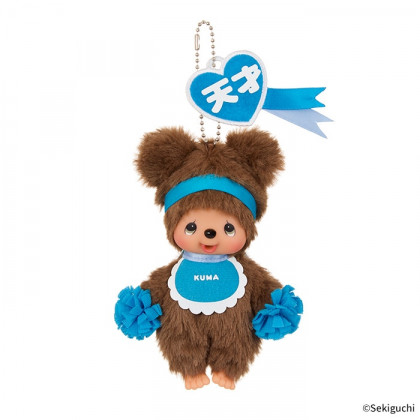 Monchhichi 快樂色彩系列小熊掛件